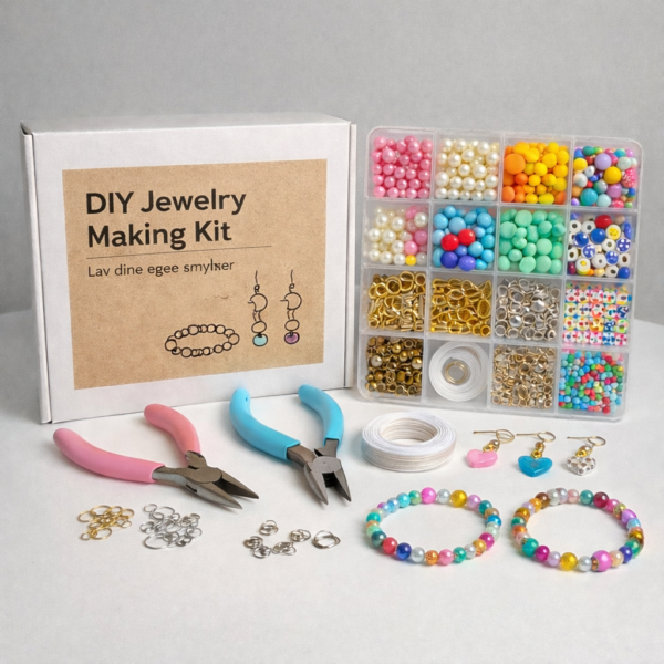 DIY Jewelry Making Kit diy smykkesæt