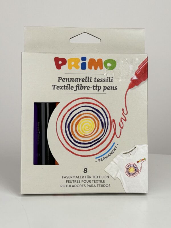 Primo Textile Fibre-tip Pens primo_lukket