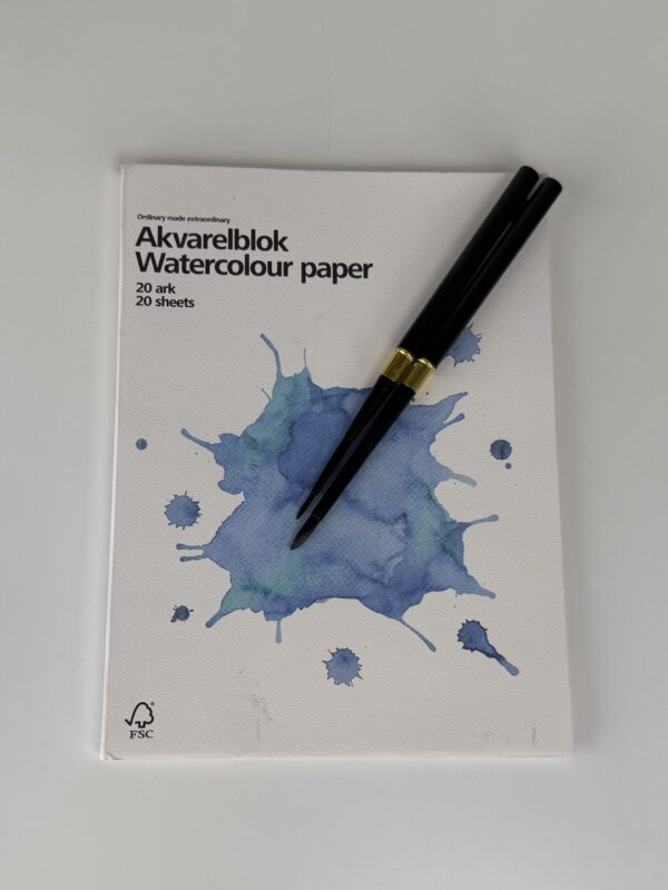 akvarelblok