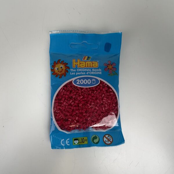 Hama orange perler hama_roed